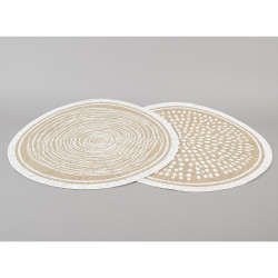 Set de table rond en jute...