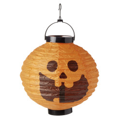 Lanterne lumineuse Halloween à suspendre Ø20xH22cm
