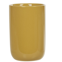 Gobelet céramique jaune