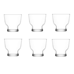 Verrine LAV en verre transparent 24 cl x6